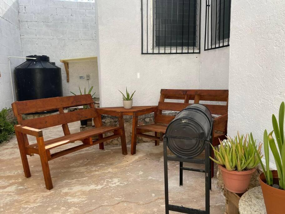 Casa En Puesta Del Sol/Excelente Ubicacion/2 Hab/Wifi/Netflix/Super Comoda Villa Mérida Eksteriør billede